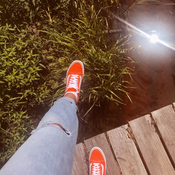 Orange Vans - Picture 2 of 4